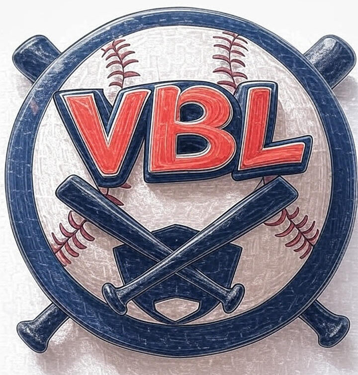Virtual Baseball League Logo